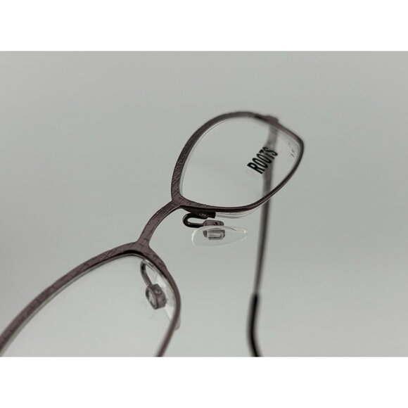 ROOTS - CEN 48-18-135 PEWTER METAL OVAL Eyeglass Frames - Picture 4 of 9